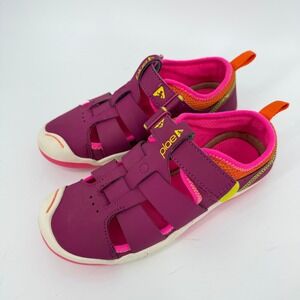 Plae Sam 2.0 Purple‎ Sandals Shoes Size 1.5 Girls
